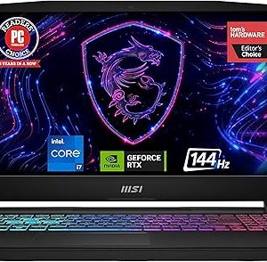 MSI Katana 15 15.6" 144Hz FHD Gaming Laptop