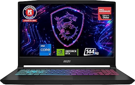 MSI Katana 15 15.6" 144Hz FHD Gaming Laptop