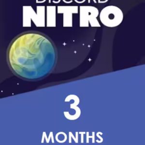 Discord Nitro 3 Months Trial - Discord Key - GLOBAL